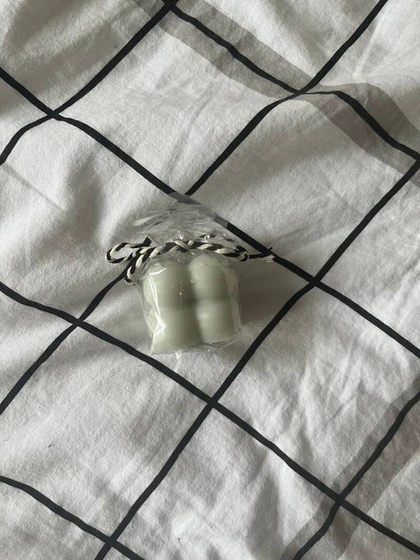 Bubble candle - mint