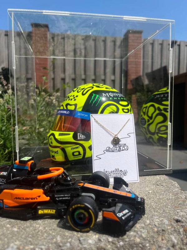 F1 initial necklaces - Stainless Steel