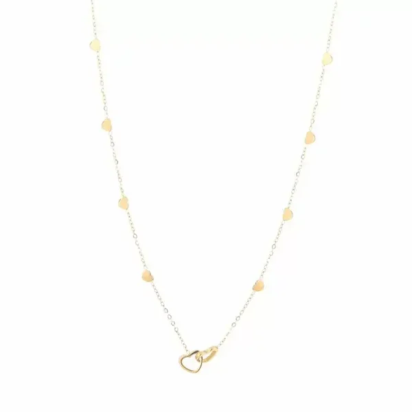Infinite heart ketting - goud