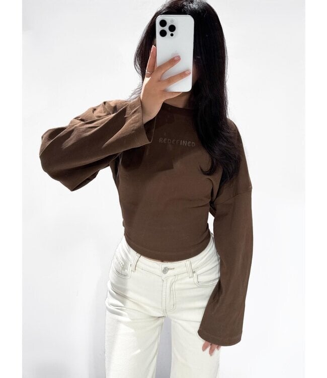 Redifined longsleeve - Bruin