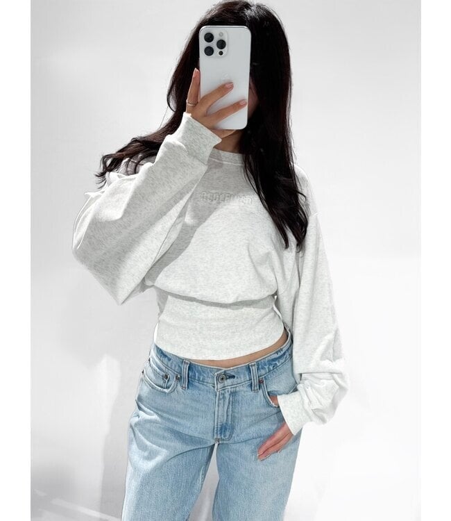 Redifined sweater - Grijs