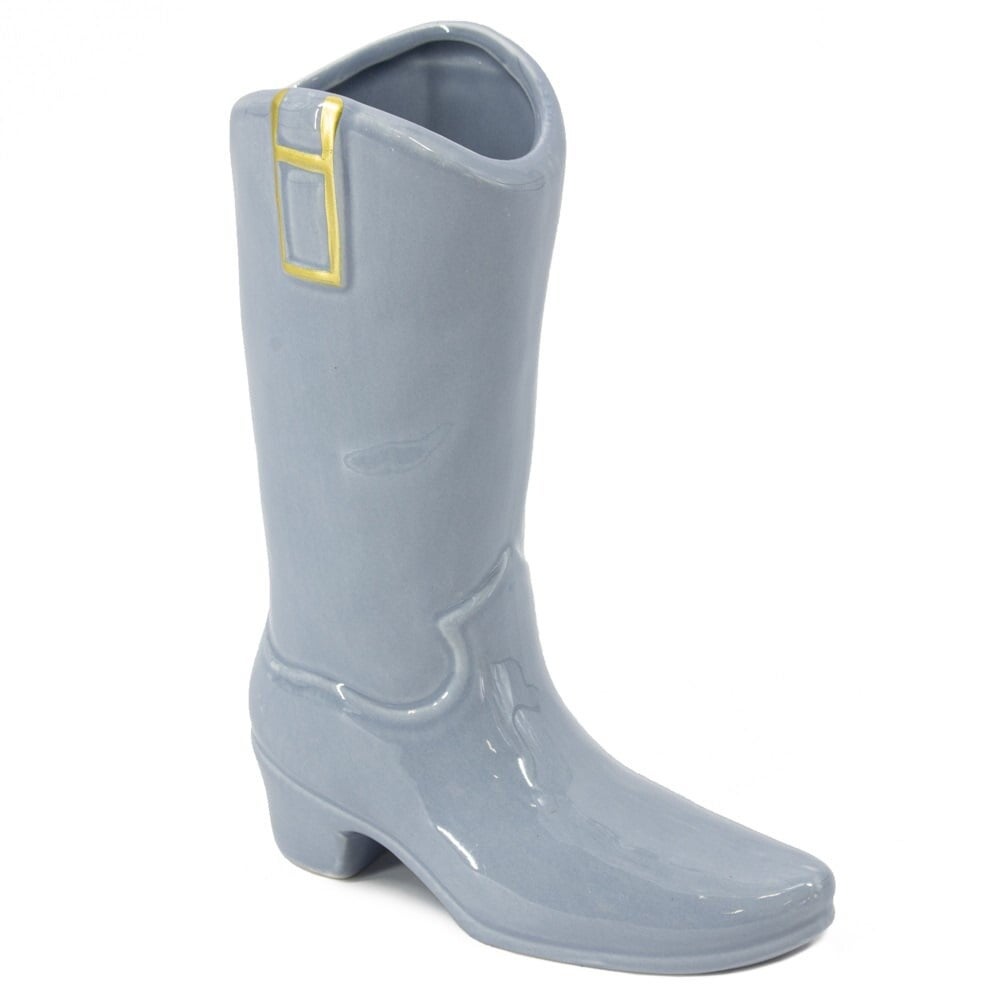 Cowgirl vaas - blauw