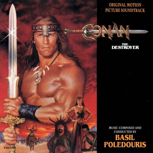 Conan the Destroyer soundtrack CD