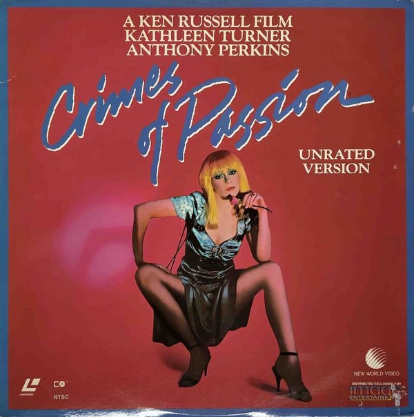 Crimes of Passion laserdisc