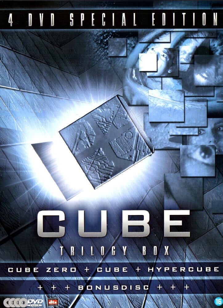 Cube trilogy 4DVD