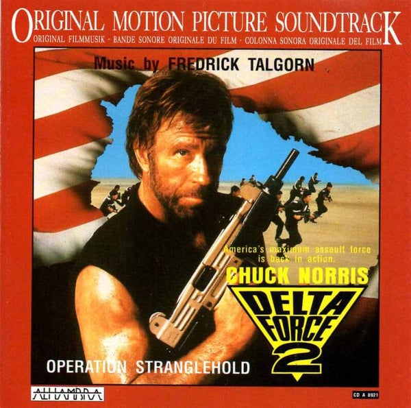 Delta Force 2 soundtrack CD