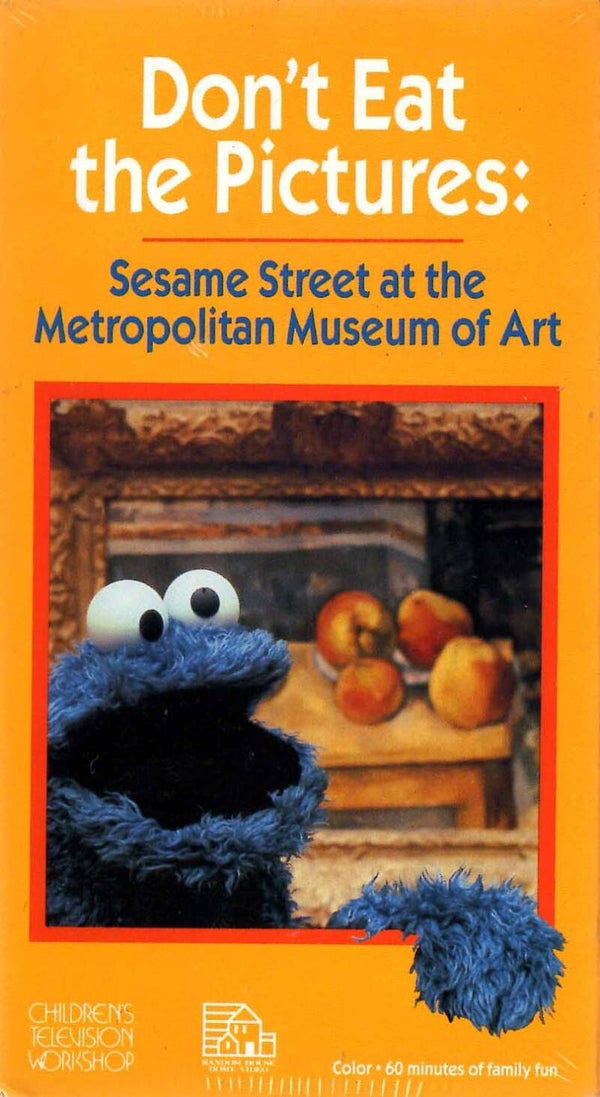 Sesamstraat: Don’t eat the pictures! VHS