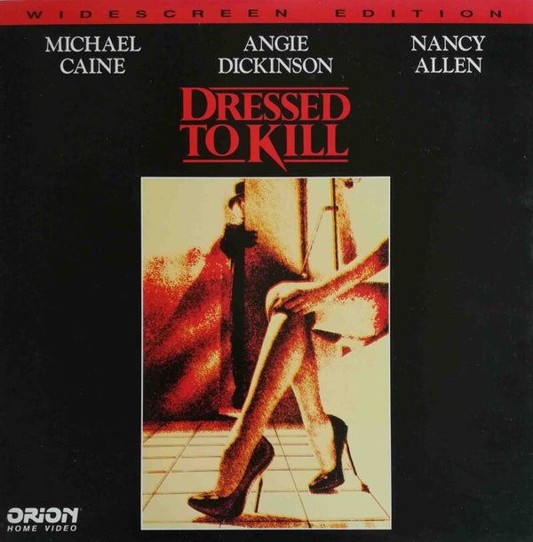Dressed to kill laserdisc