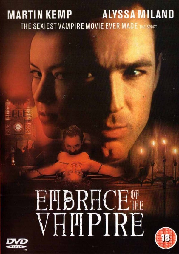 Embrace of the vampire DVD