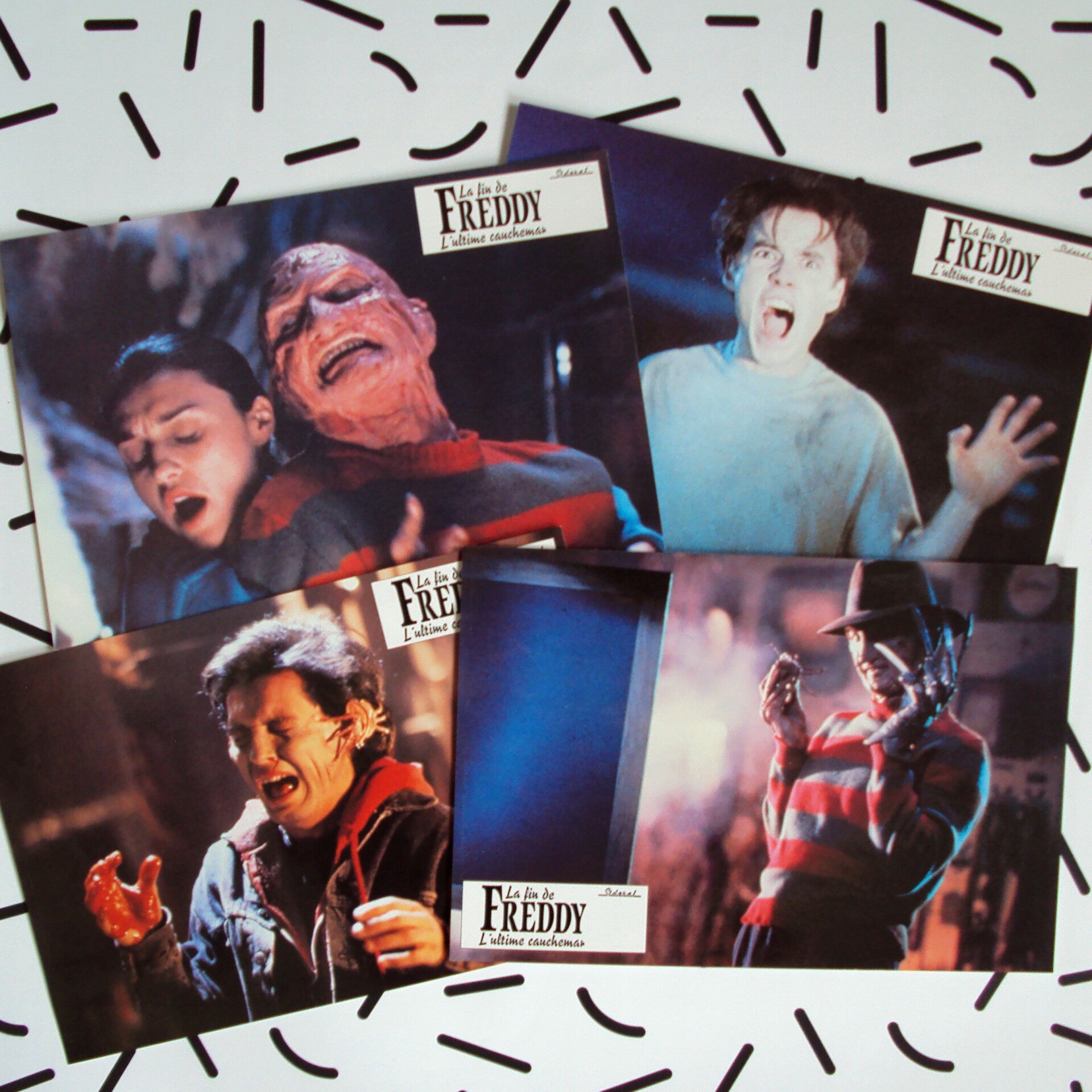 Freddy's Dead lobbycards