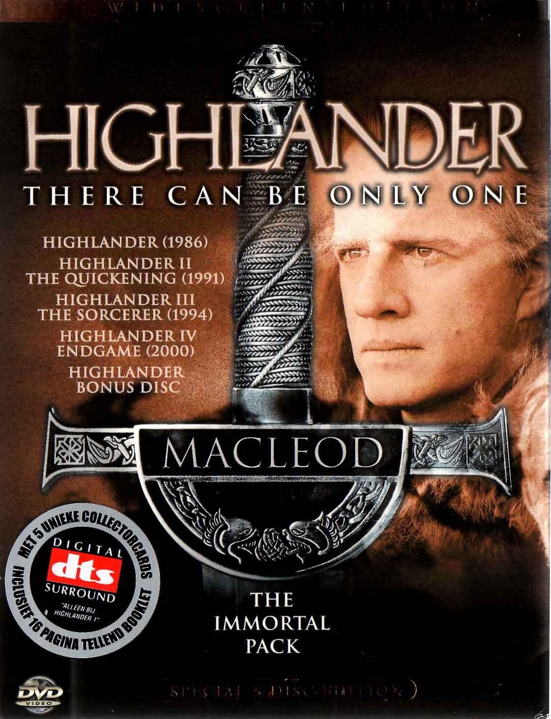 Highlander 5DVD