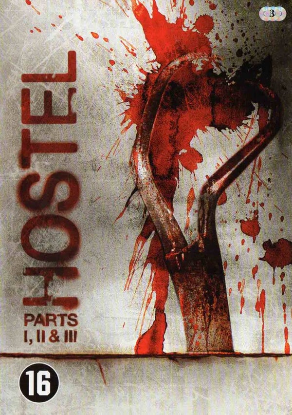 Hostel 1,2,3 3DVD
