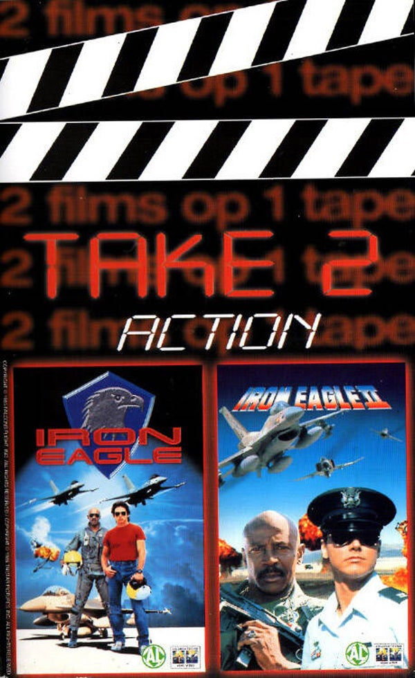 Iron Eagle 1 & 2 VHS
