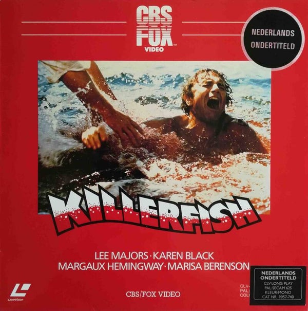 Killerfish laserdisc