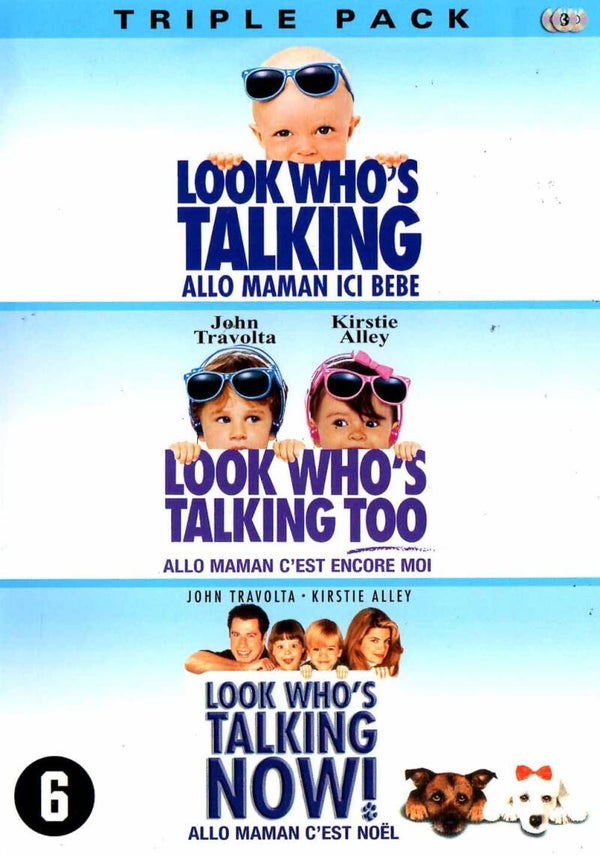 Look who's talking trilogie 3DVD