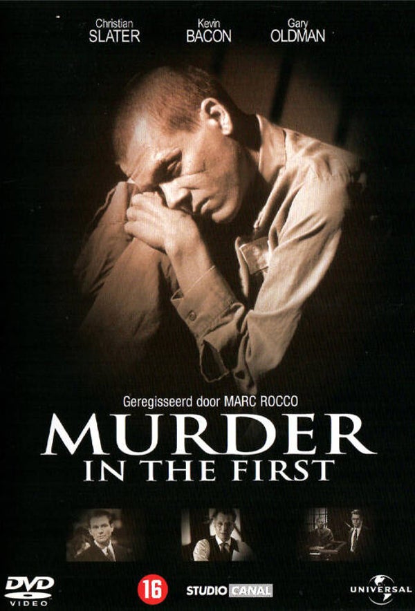 Murder in the first DVD