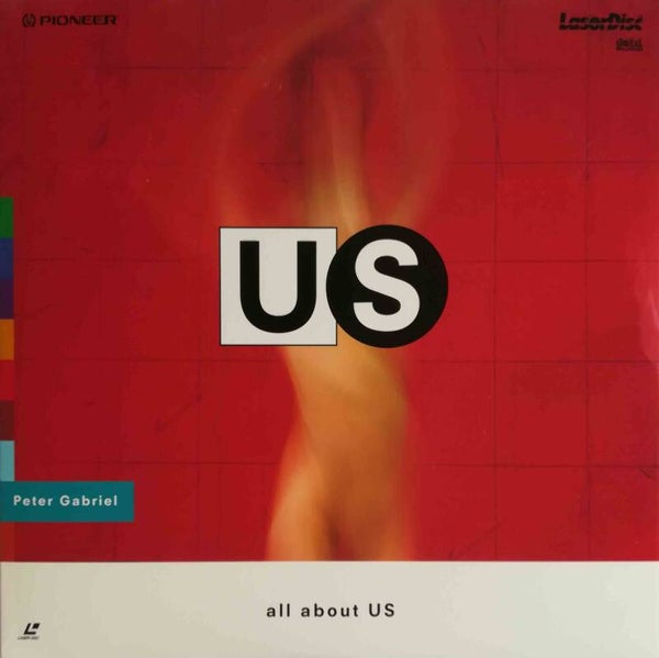 Peter Gabriel US laserdisc