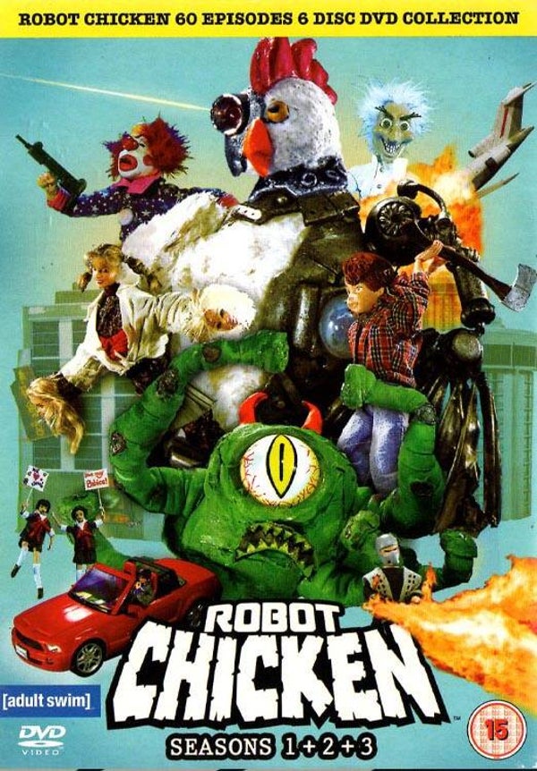 Robot Chicken serie 1-3 6DVD