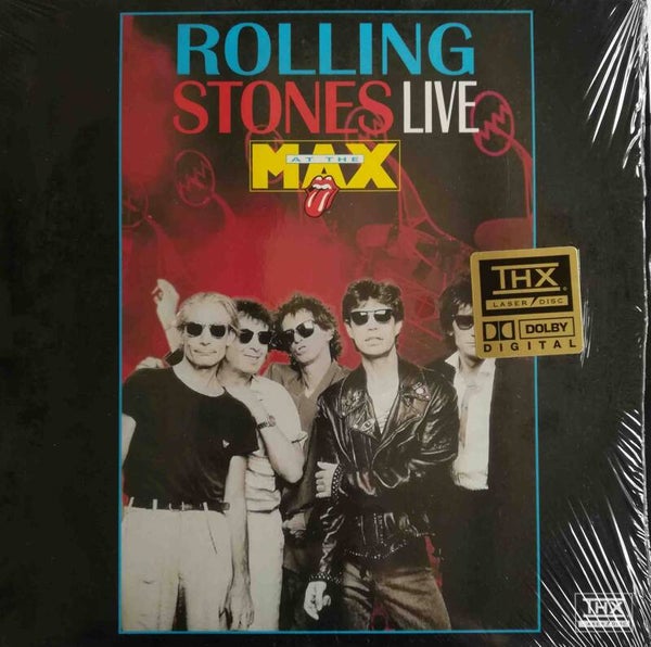 Rolling Stones live at the MAX laserdisc