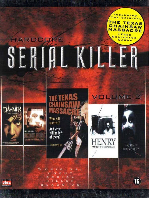 Hardcore Serial Killer 3DVD