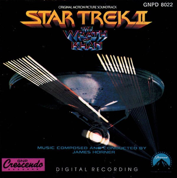 Star Trek II The Wrath Of Khan soundtrack CD