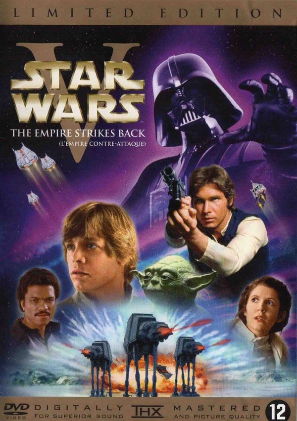 Star Wars Empire Strikes Back 2DVD