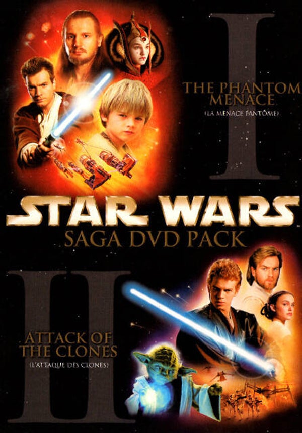 Star Wars Saga Pack 4DVDbox