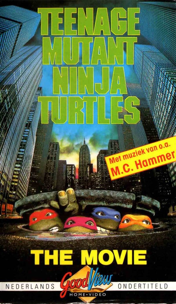 Teenage Mutant Ninja Turtles VHS