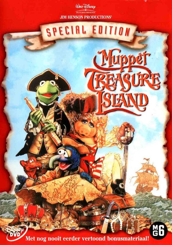 Muppet Treasure Island DVD