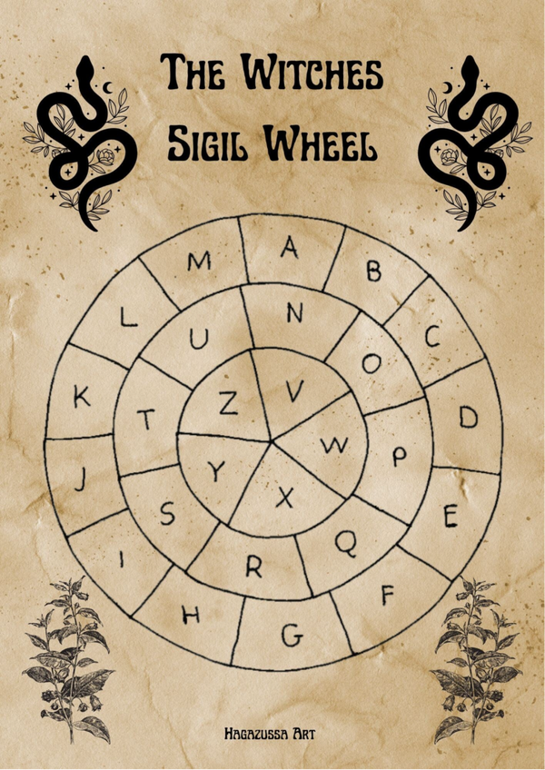 The Witches Sigil Wheel