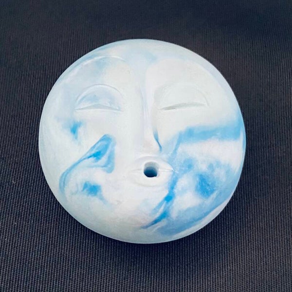 Wierookhouder 'mannetje' - blauw