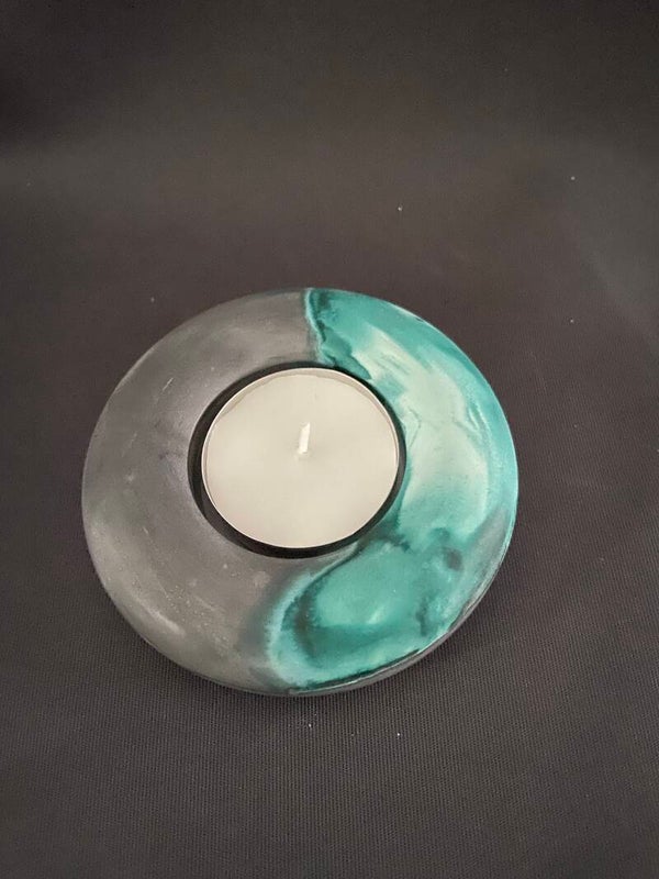 Theelichthouder - 2 kleurig