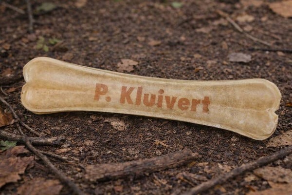 Kauwbot van geperst runderhuid