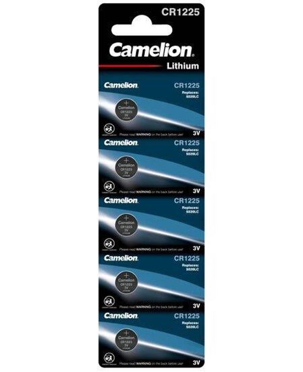 Camelion 5020LC Lithium Knoopcelbatterijen CR1225 Blister á 10 Batterijen