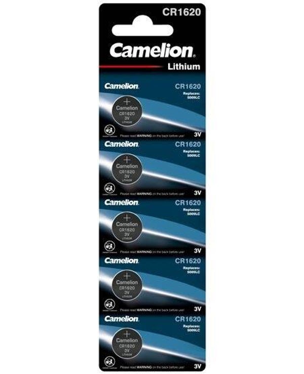 Camelion 5009LC Lithium Knoopcelbatterijen CR1620 Blister á 10 Batterijen