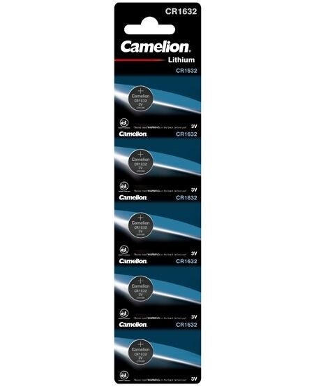 Camelion CR1632-BP5 Lithium Knoopcelbatterijen CR1632 Blister á 5 Batterijen