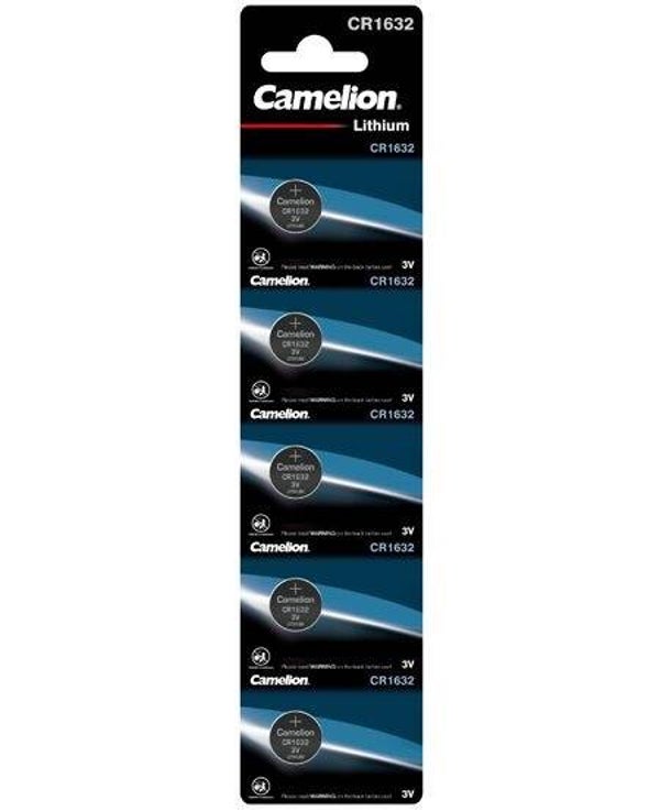Camelion CR1632-BP5 Lithium Knoopcelbatterijen CR1632 Blister á 10 Batterijen