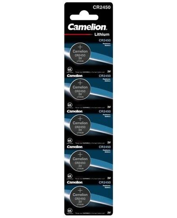 Camelion 5029LC Lithium Knoopcelbatterijen CR2450 Blister á 10 Batterijen