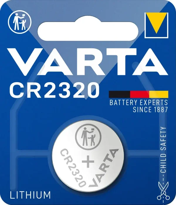 Varta 6320 Lithium Knoopcelbatterij CR2320 Blister á 1 Batterij
