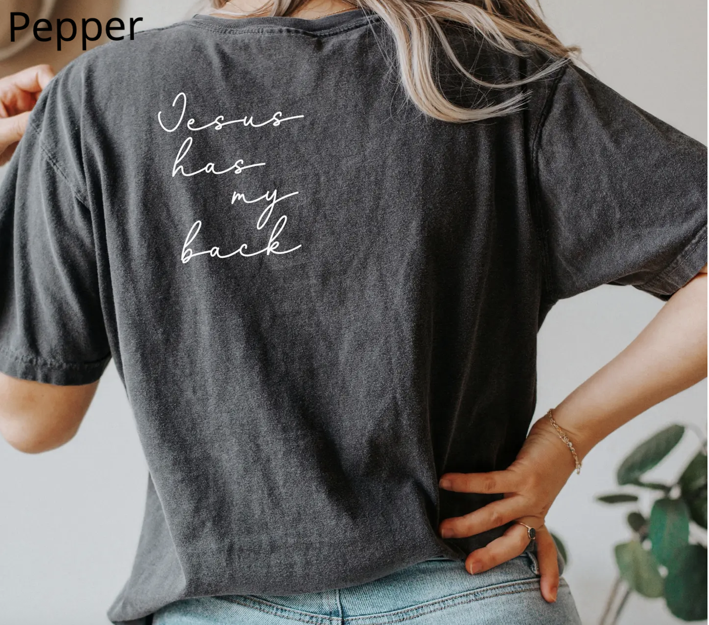 Jesus Has My Back Tee