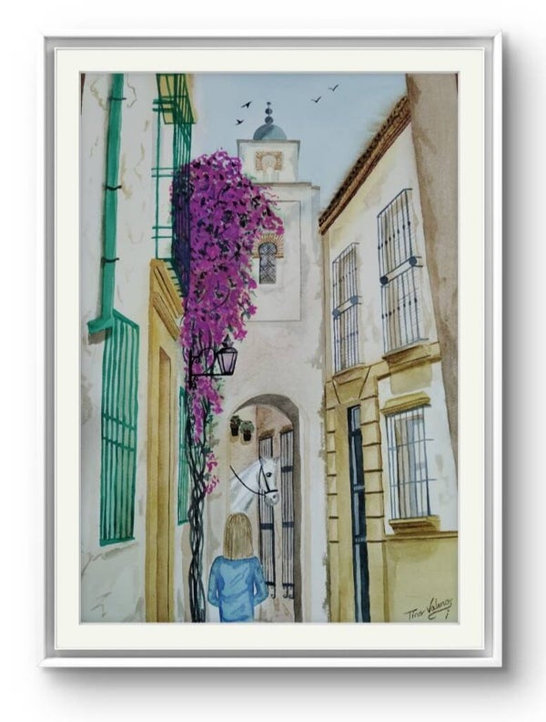 "Callejuela de la Hoguera" - Serie: "Monumental"
