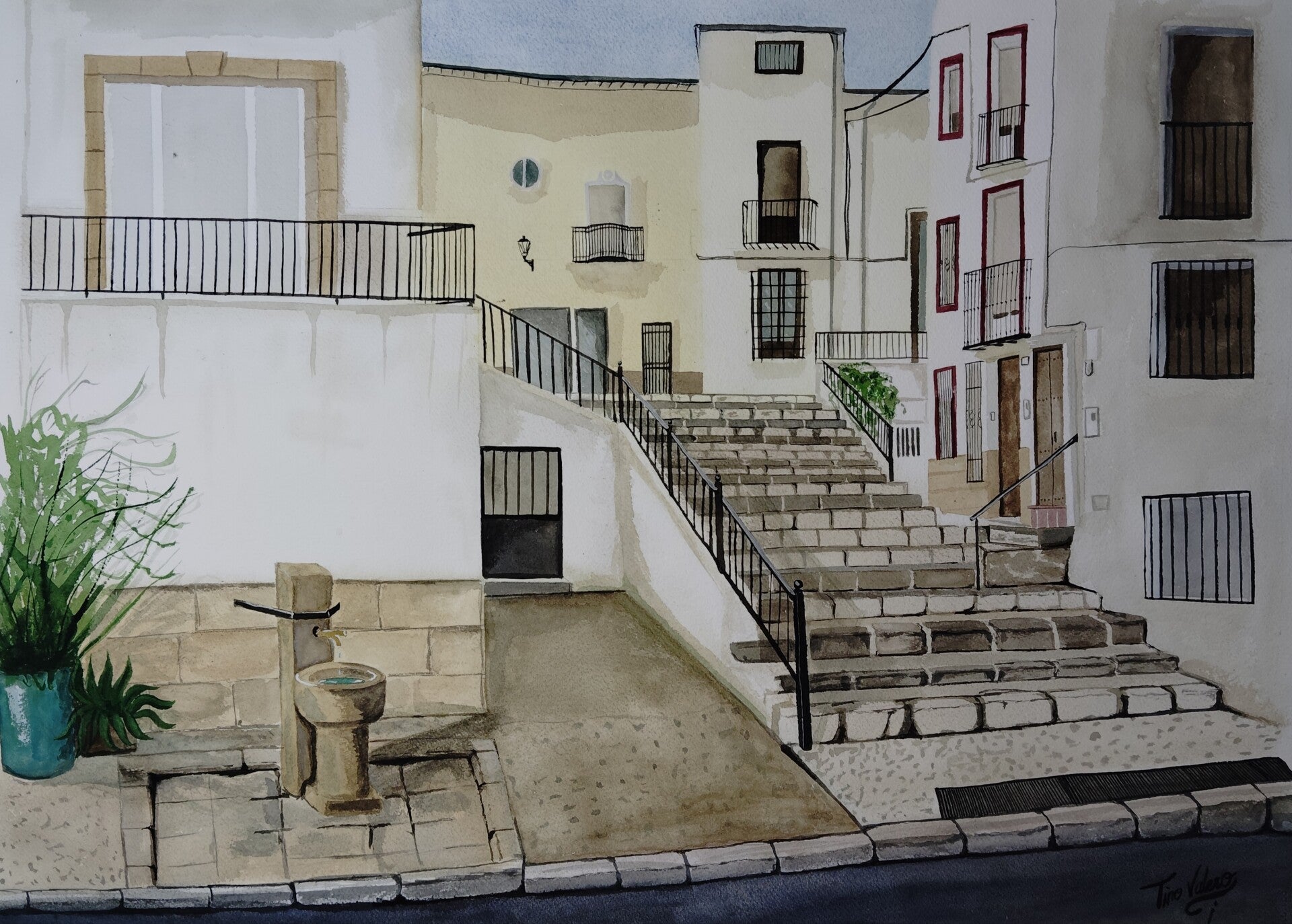 "Las Escaleras del Potro" - Serie: "Jimena" VENDIDO