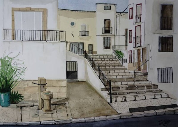 "Las Escaleras del Potro" - Serie: "Jimena" VENDIDO