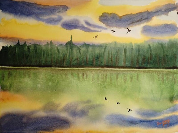 "Atardecer Verde'