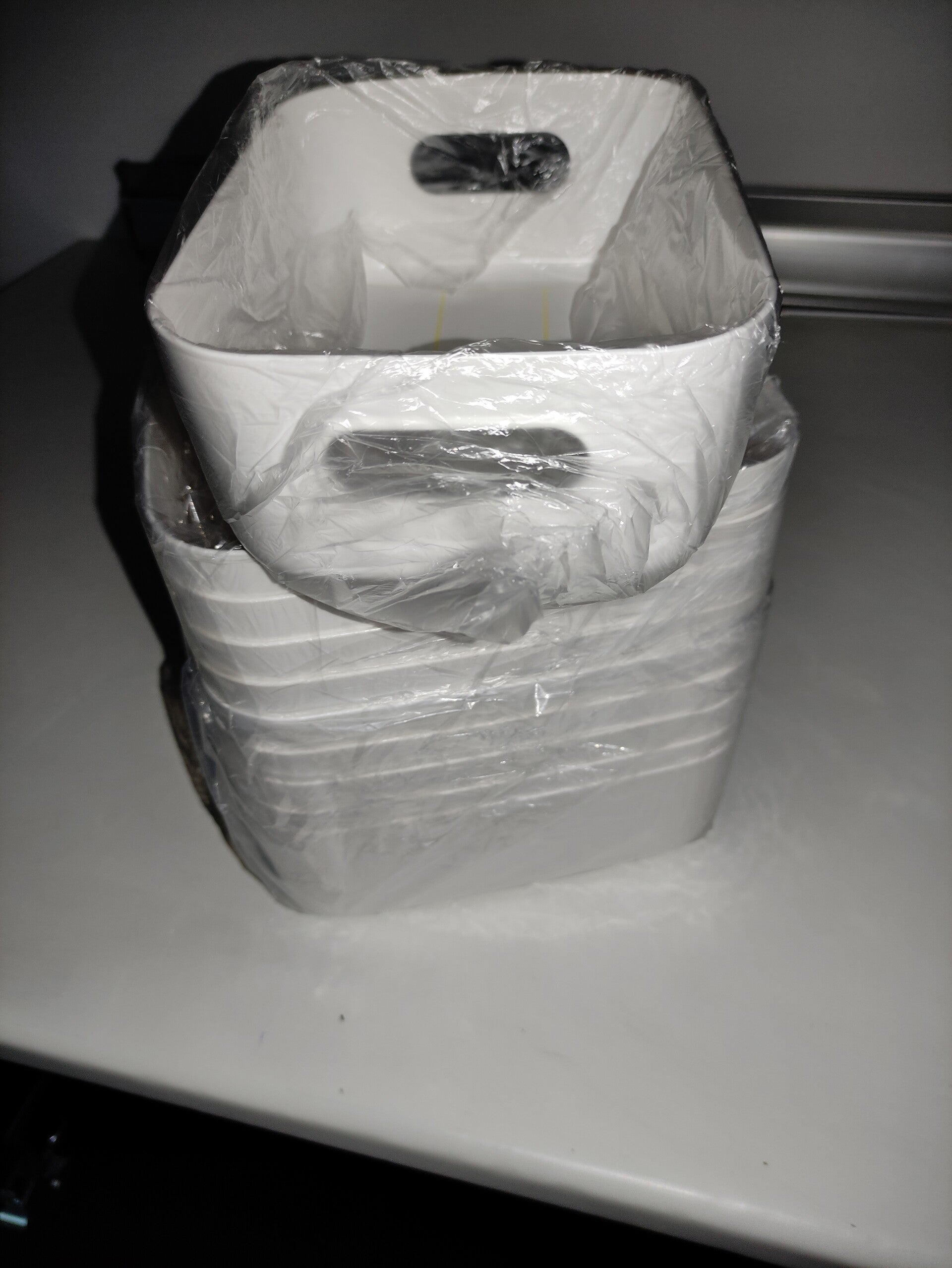 Plastikowe pudełka do przechowywania 10 szt