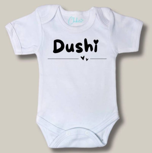 Rompertje - met tekst "Dushi"