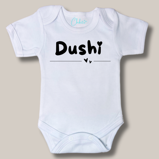 Rompertje - met tekst "Dushi"