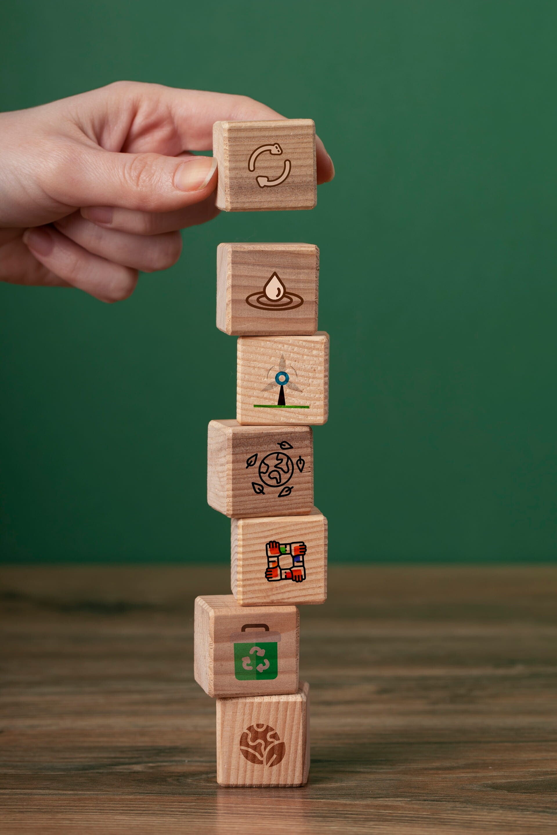 10 jaar duurzame impact met één zijden boeket - Fan of Flowers