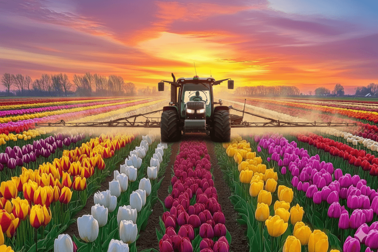 pesticidengebruik - fan of flowers