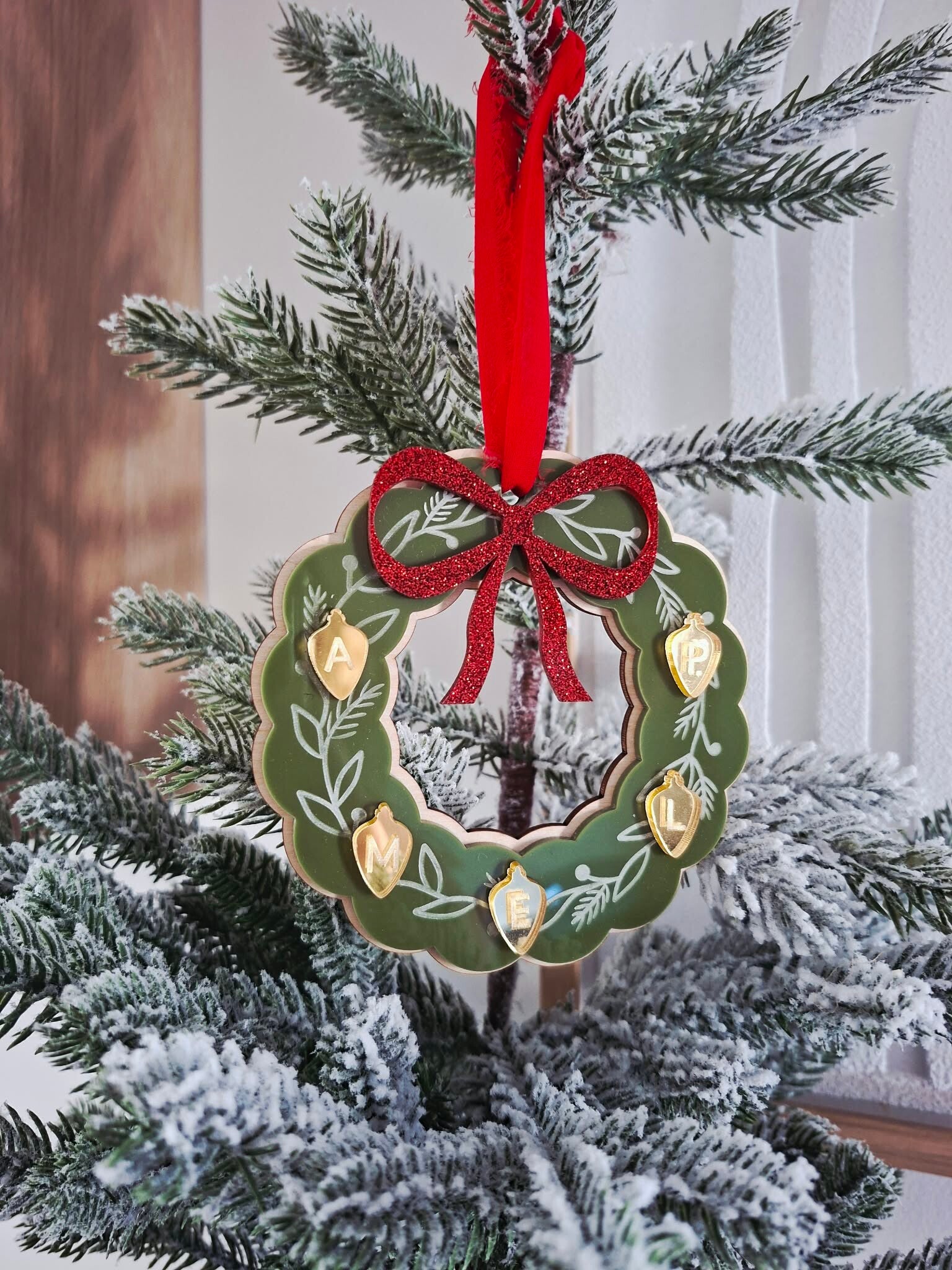 Suspension COURONNE DE NOEL